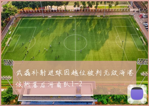 武磊补射进球因越位被判无效海港依然落后河南队1-2